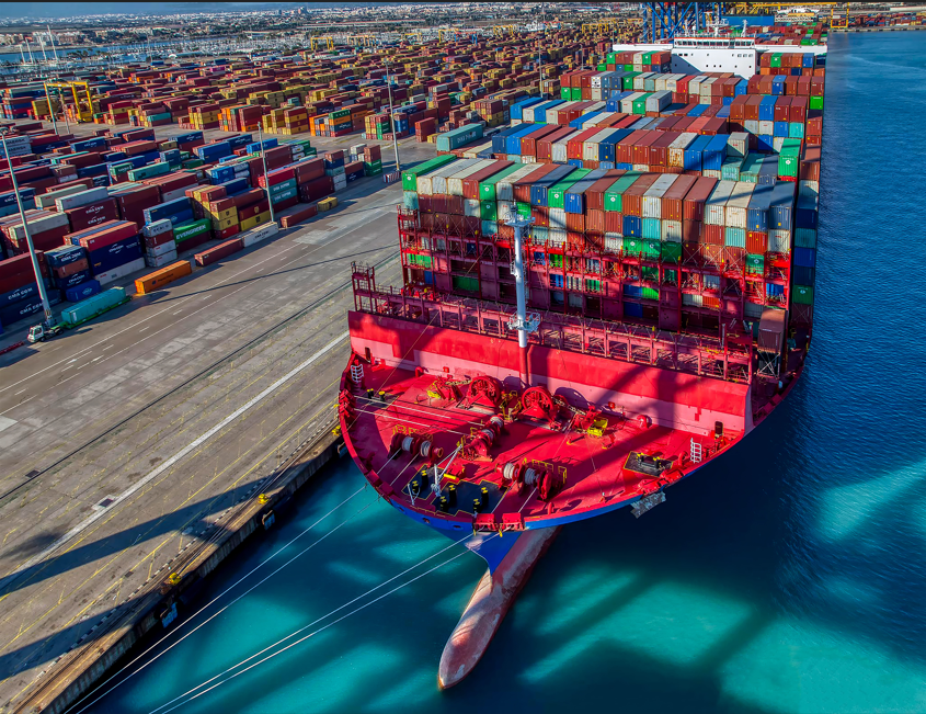 Autonomous ships in optimized logistics ecosystems