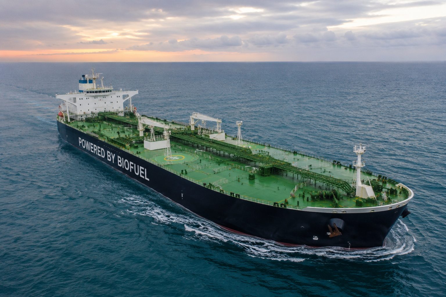 The use of biofuels for the rapid decarbonisation of the maritime sector