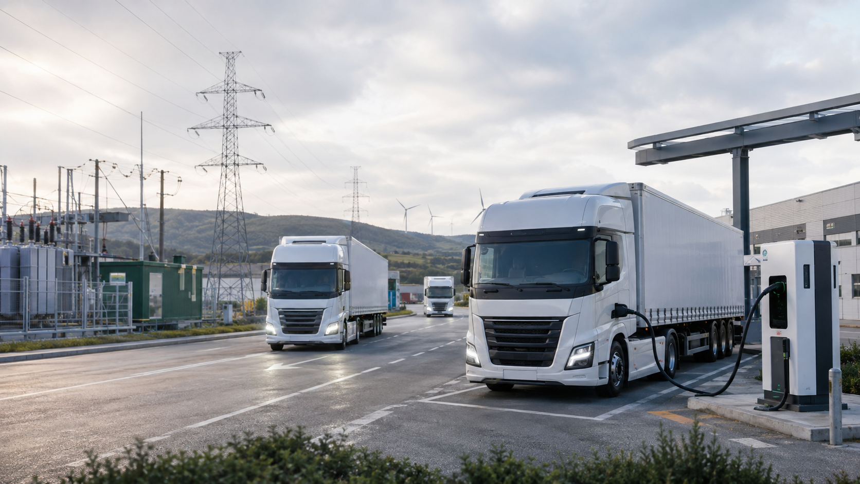Electrificación del transporte de mercancías por carretera el AFIR y la preparación de la red eléctrica